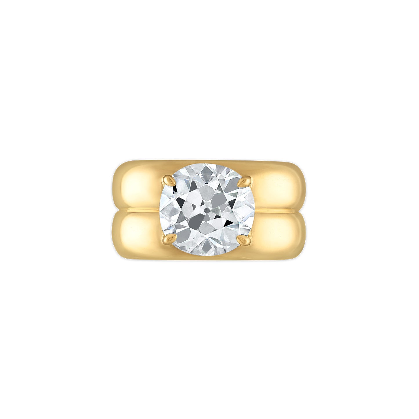 4.33ct Old European Cut Diamond Anna Ring