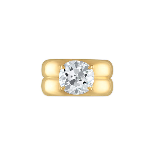 4.33ct Old European Cut Diamond Anna Ring