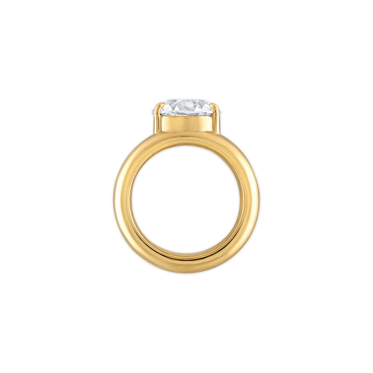 4.33ct Old European Cut Diamond Anna Ring