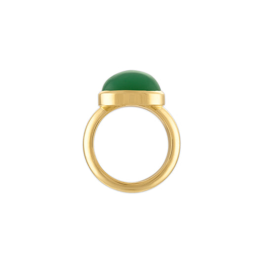 12.20ct Jade Pear Anna Ring