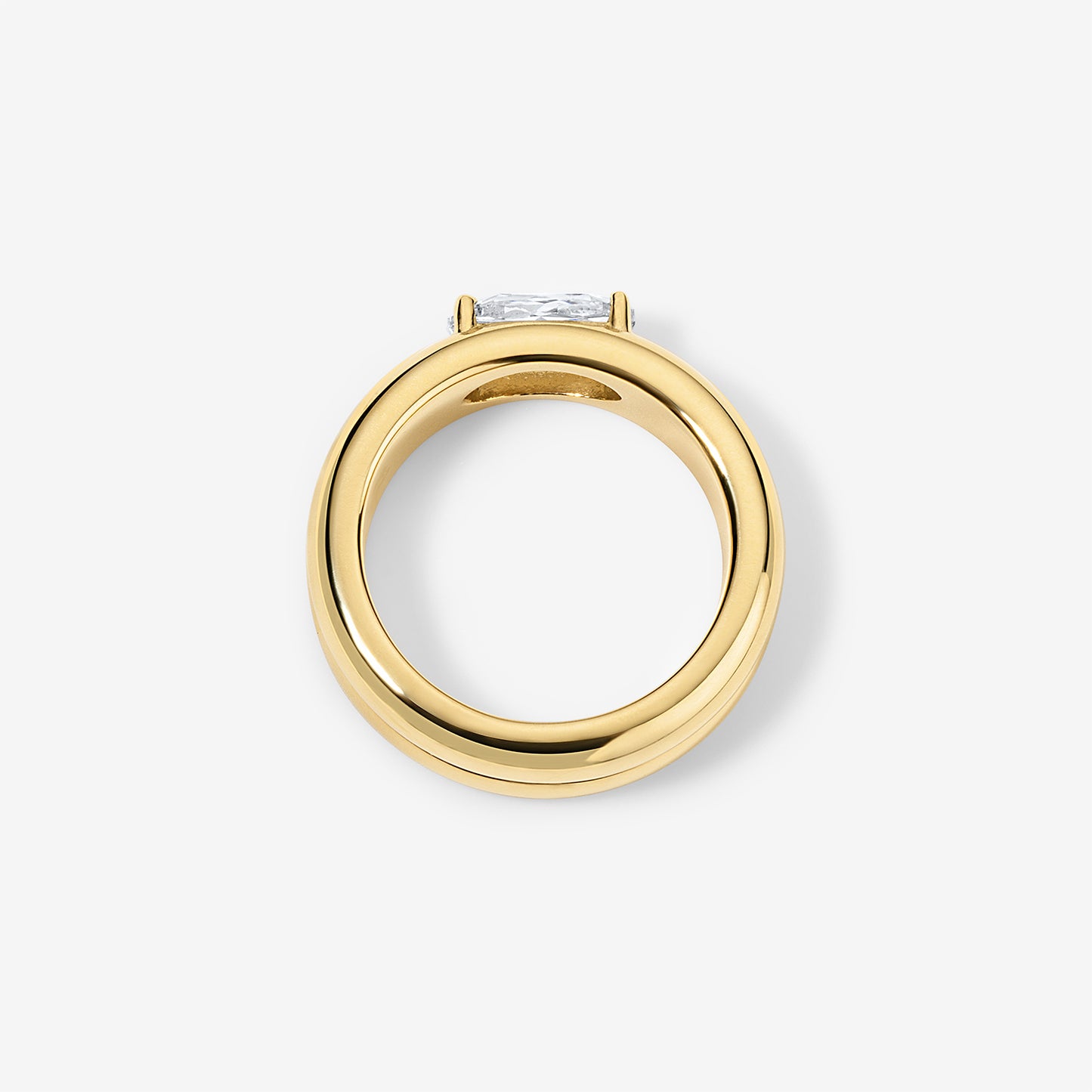 1.05ct Rose Cut Diamond Anna Ring