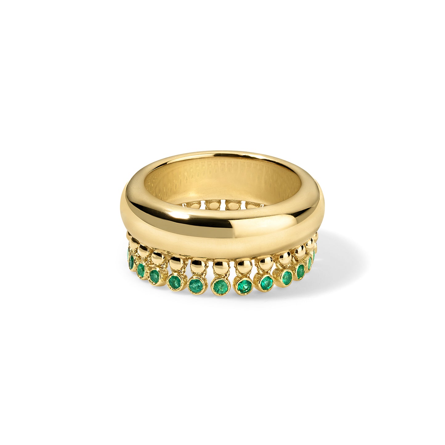 Colored Stone Tennessee Ring