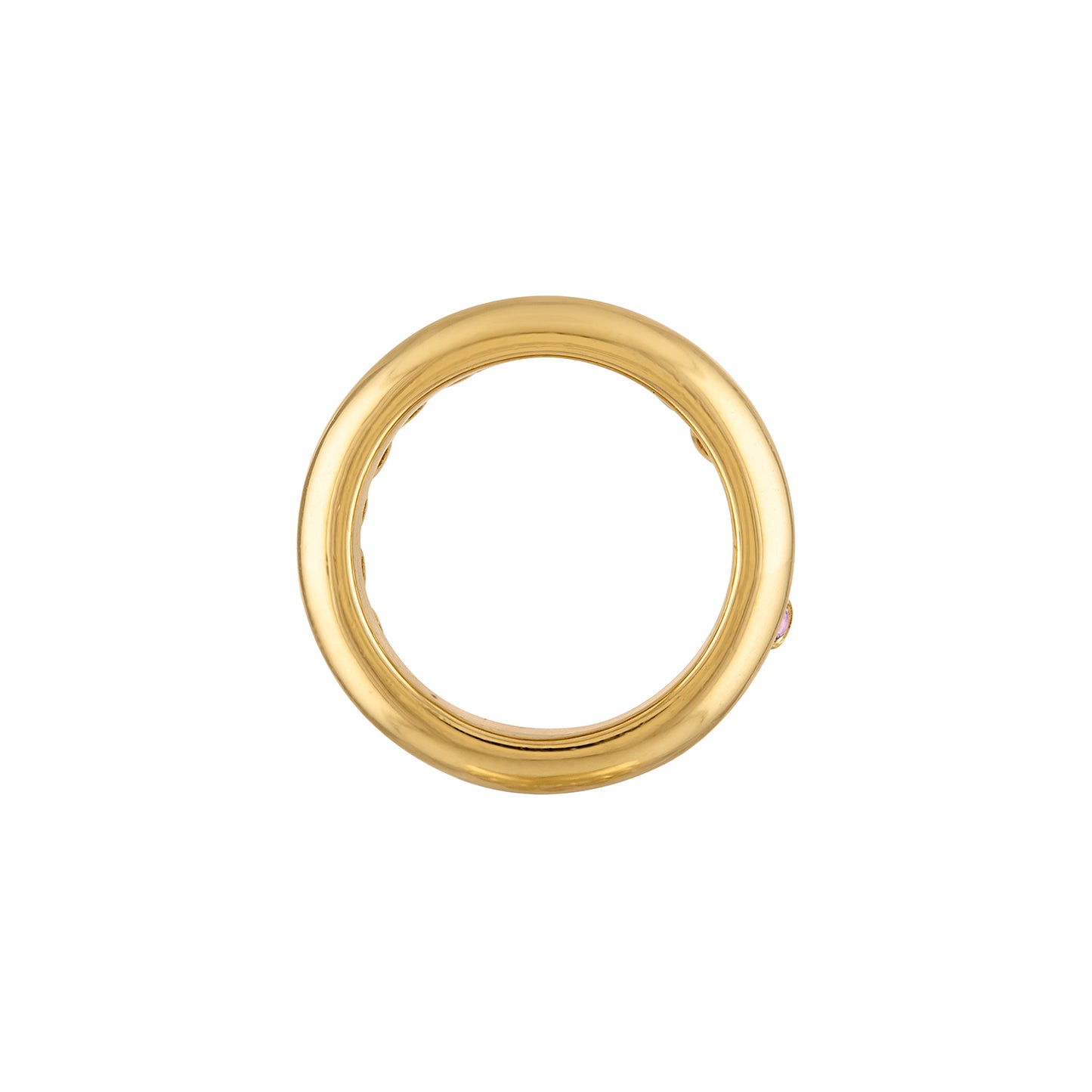 Colored Stone Tennessee Ring