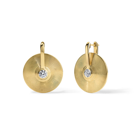 Cymbal Drop Earrings