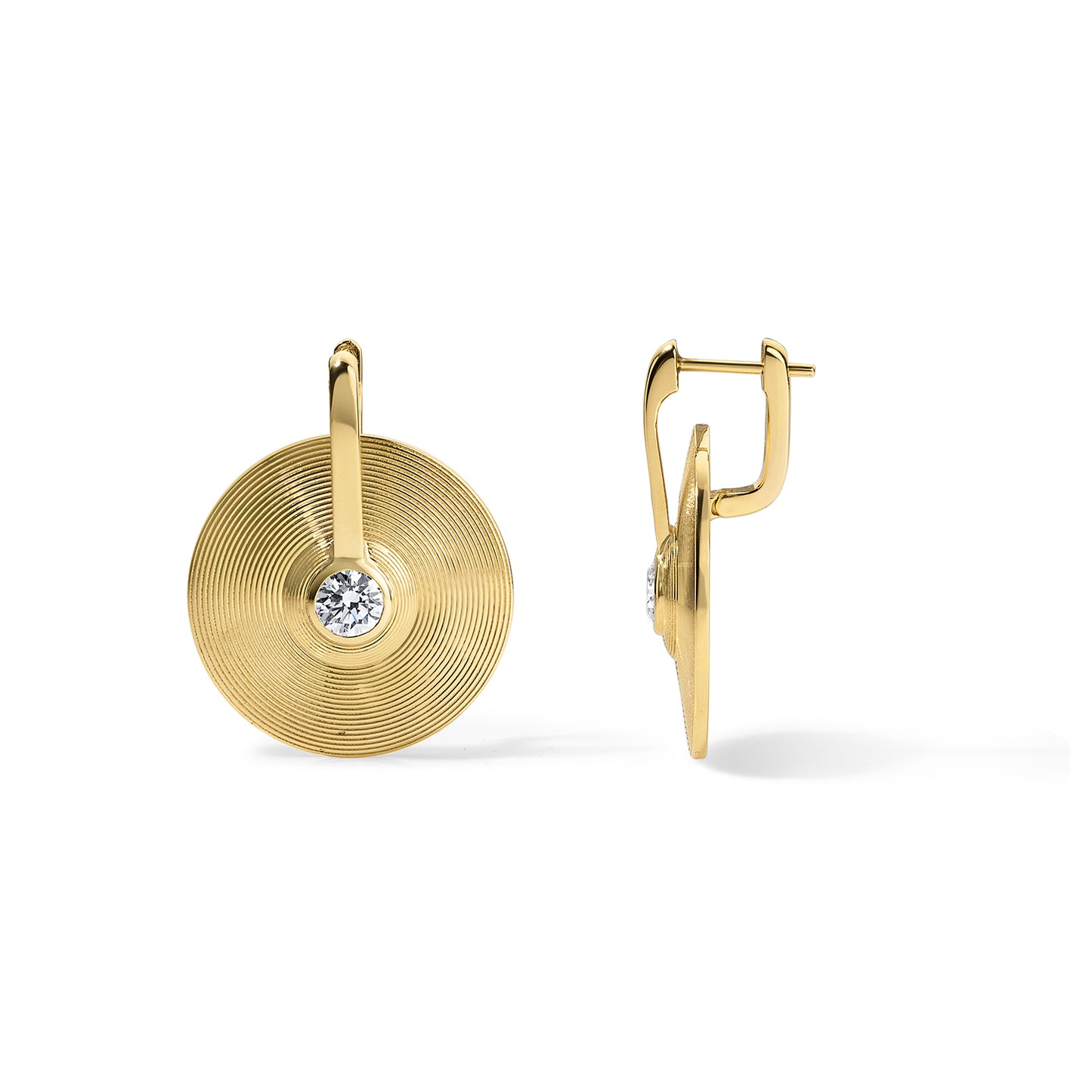 Cymbal Drop Earrings