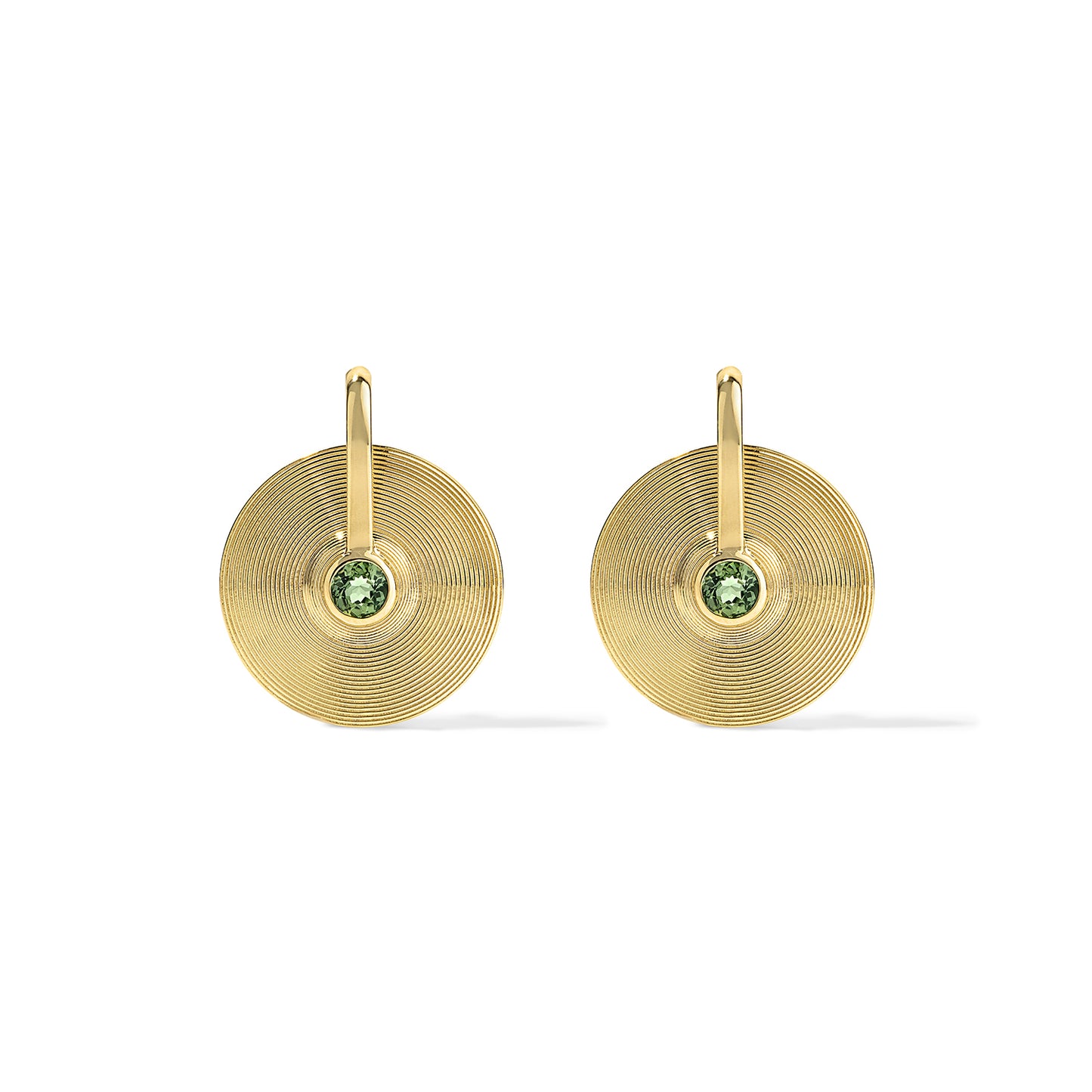 Cymbal Drop Earrings