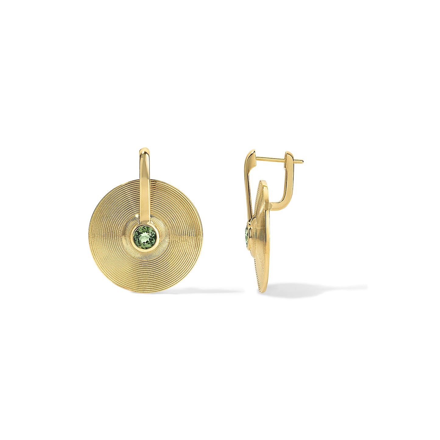 Cymbal Drop Earrings