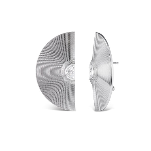 Diamond Cymbal Earrings