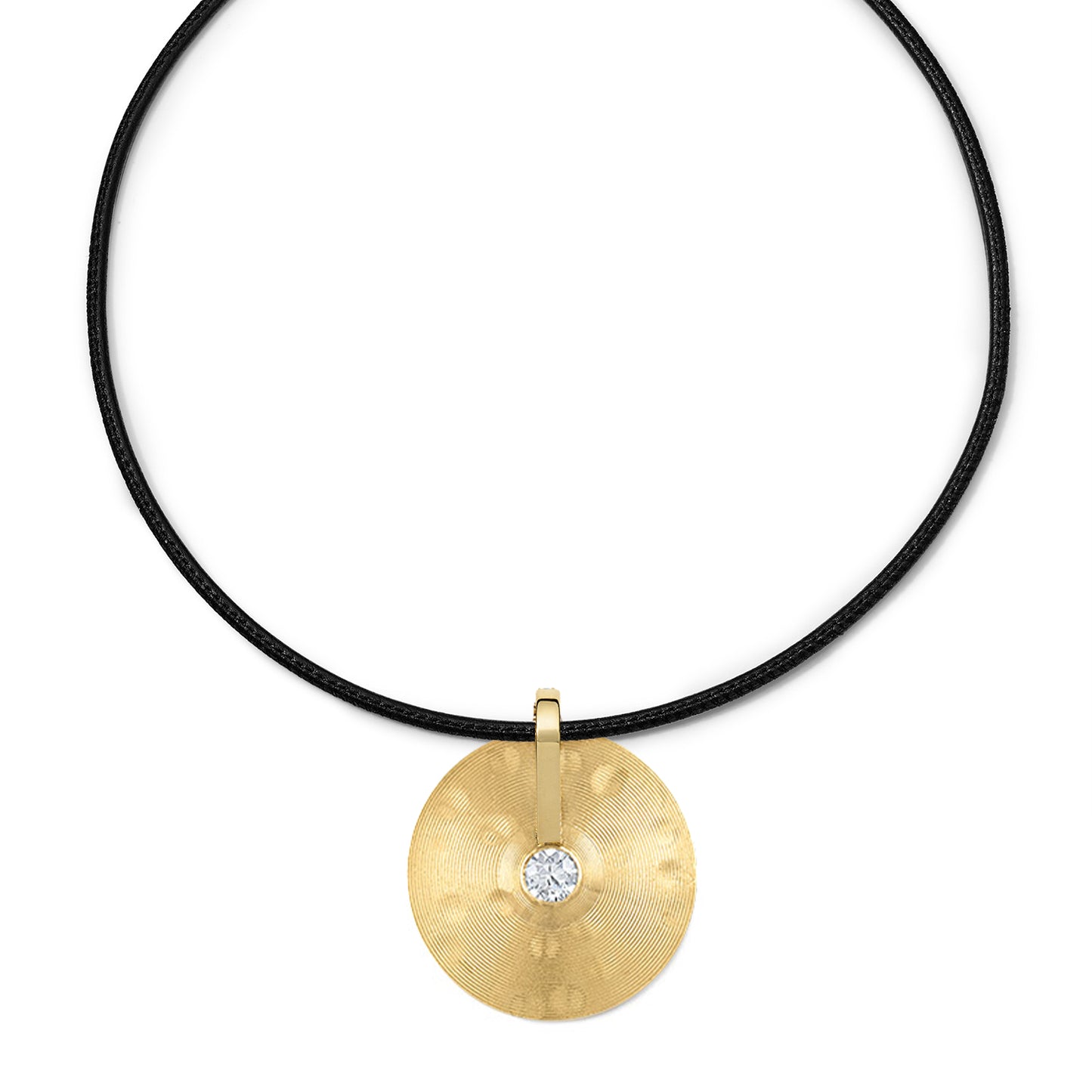 Medium Cymbal Pendant - Diamond