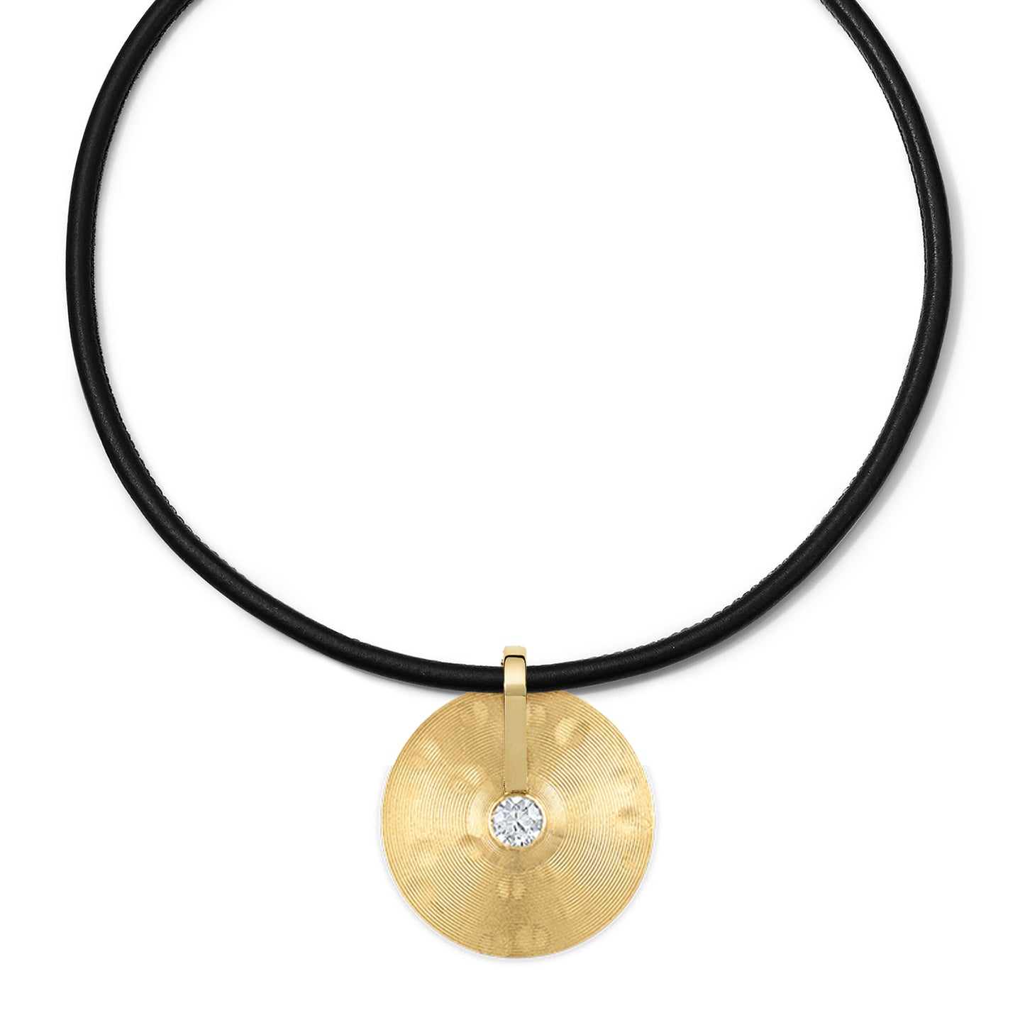 Medium Cymbal Pendant - Diamond