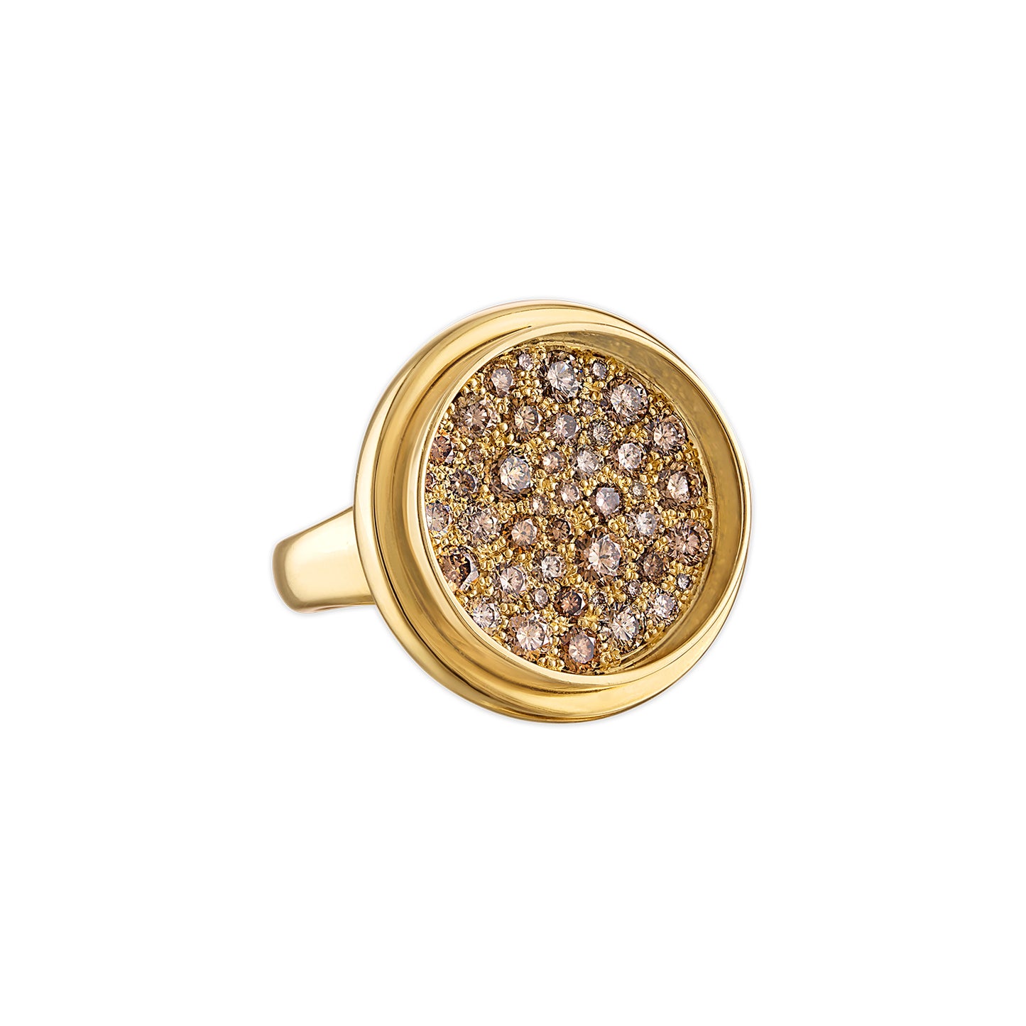 Pave Drum Head Ring