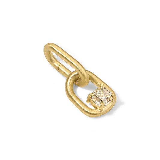 Form Pendant 1.14ct Champagne Diamond Cushion