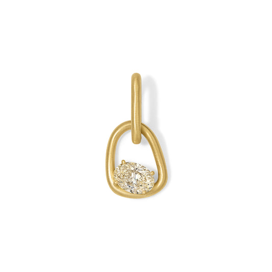 Form Pendant 4.49ct Pear Diamond