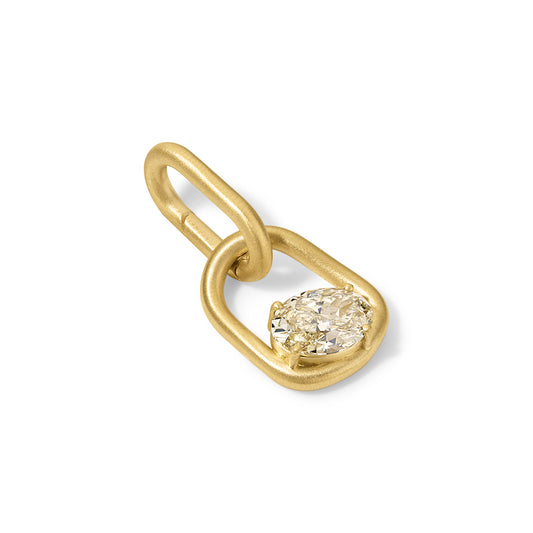 Form Pendant 2.51ct Oval Diamond