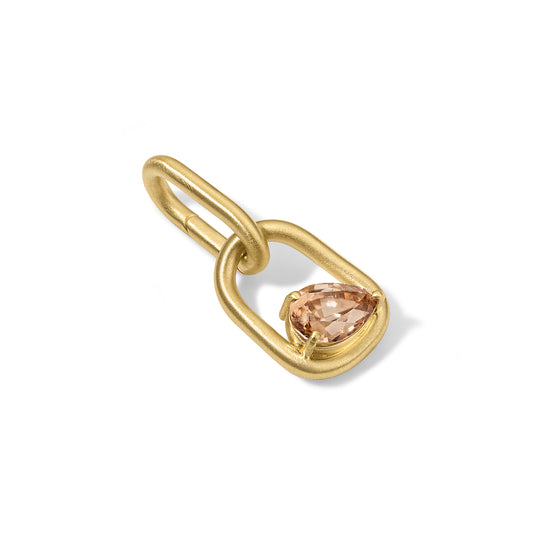 Form Pendant 3.49ct Champagne Zircon Pear