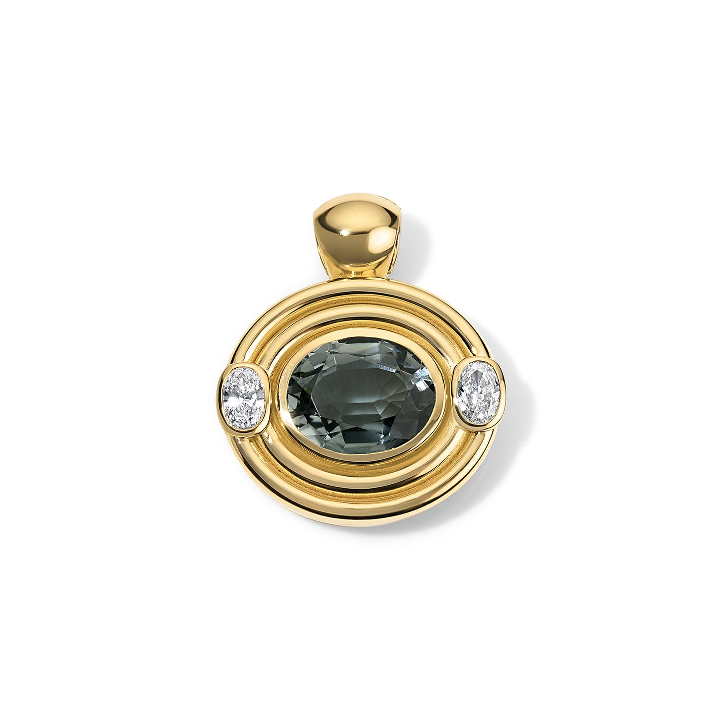Frankie Pendant Blue-Gray Tourmaline