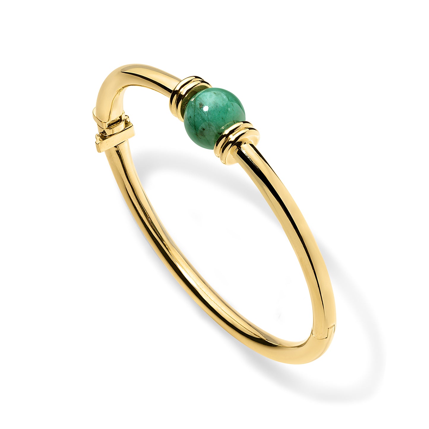 Gilda Stick Bangle Emerald