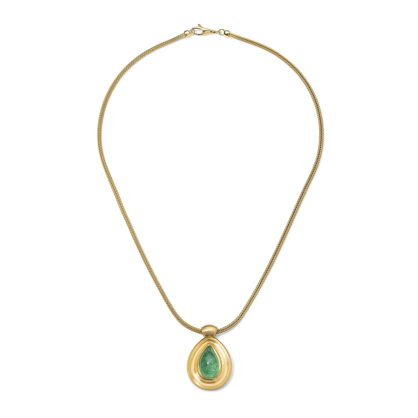 13.35ct Paraiba Tourmaline Gong Pendant
