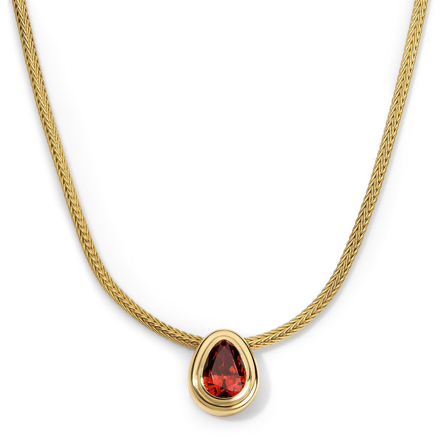 4.85ct Spessartite Garnet Josephine Necklace