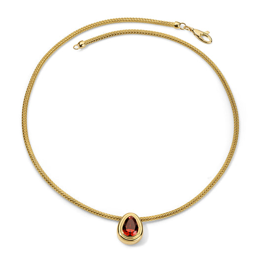 4.85ct Spessartite Garnet Josephine Necklace