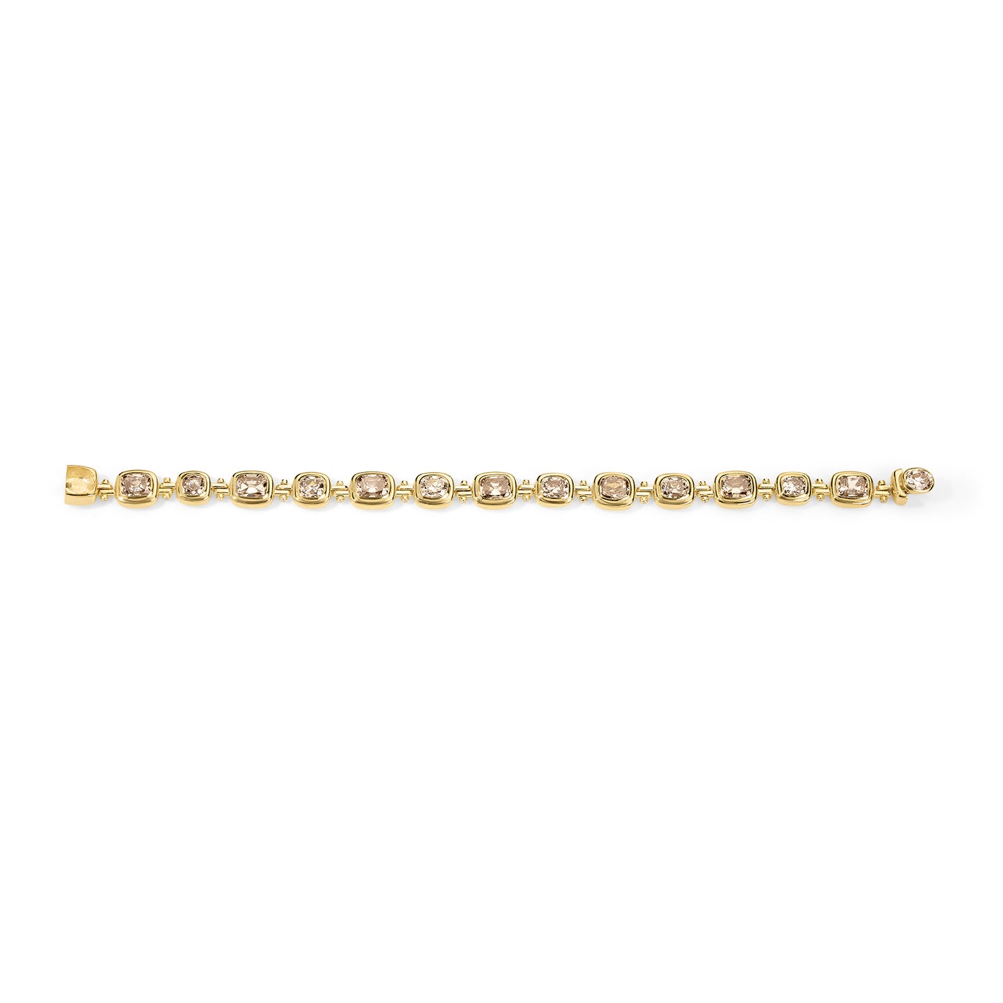 Lady Bracelet 11.65tcw Champagne Diamonds