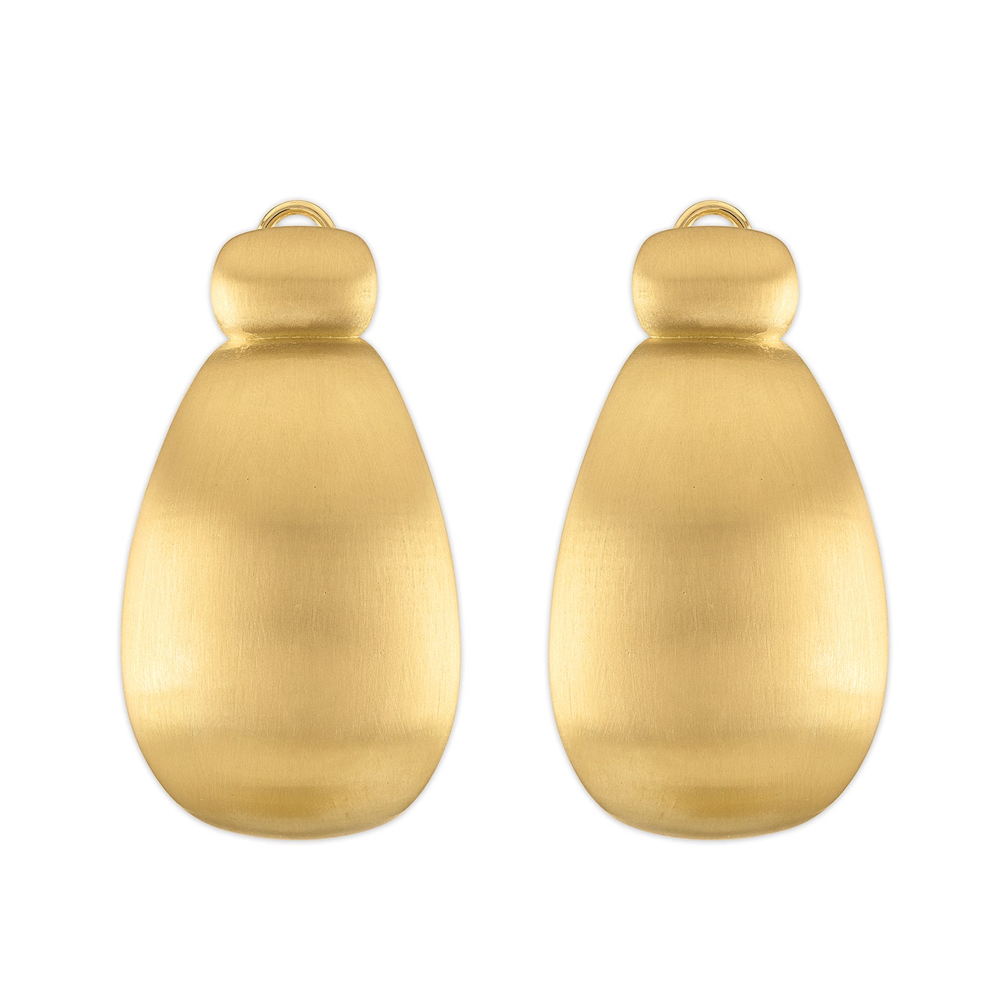Large Cowbell Earrings