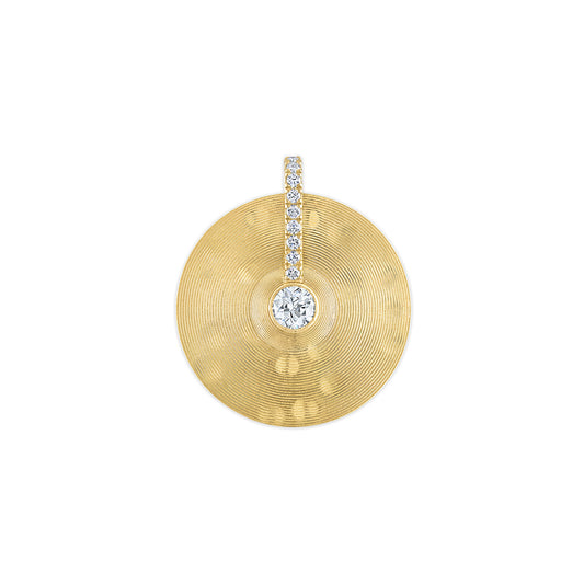 Medium Cymbal Pendant - Diamond
