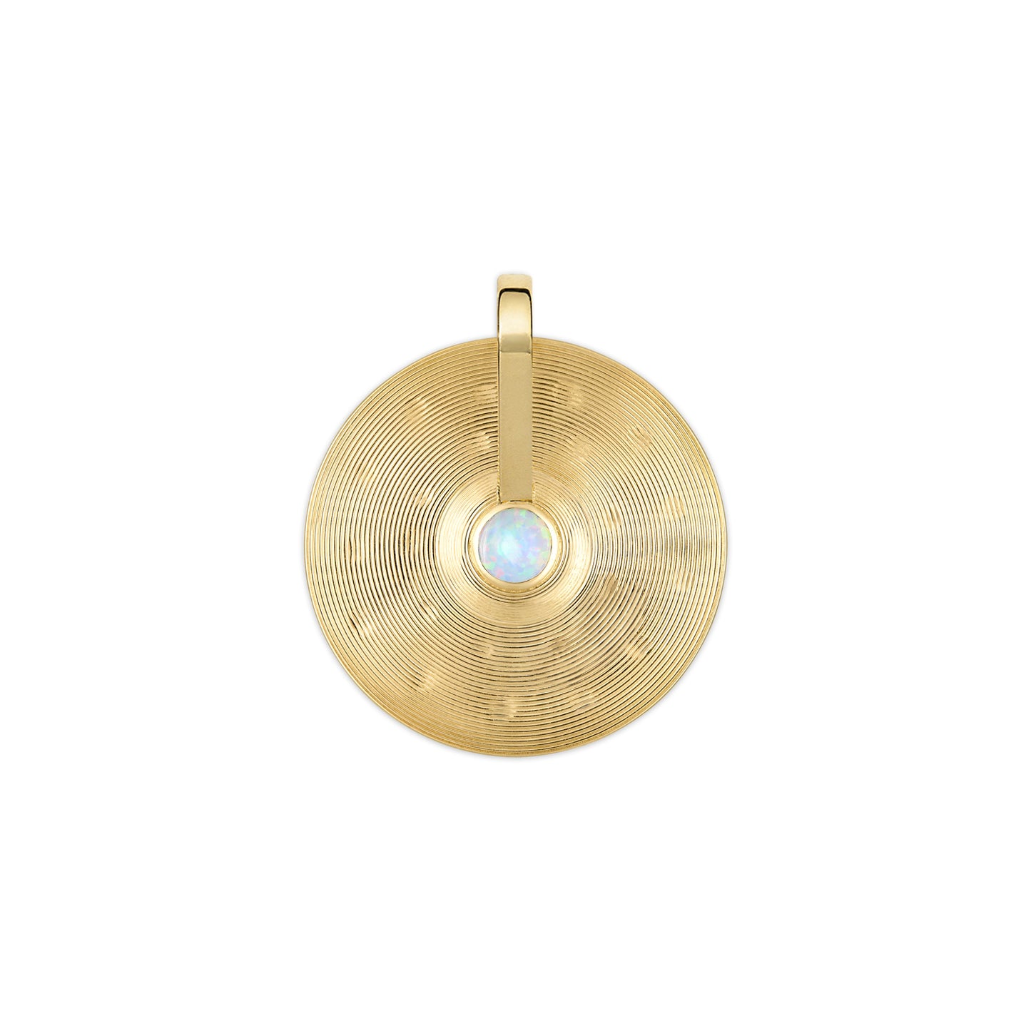 Medium Cymbal Pendant - Opal
