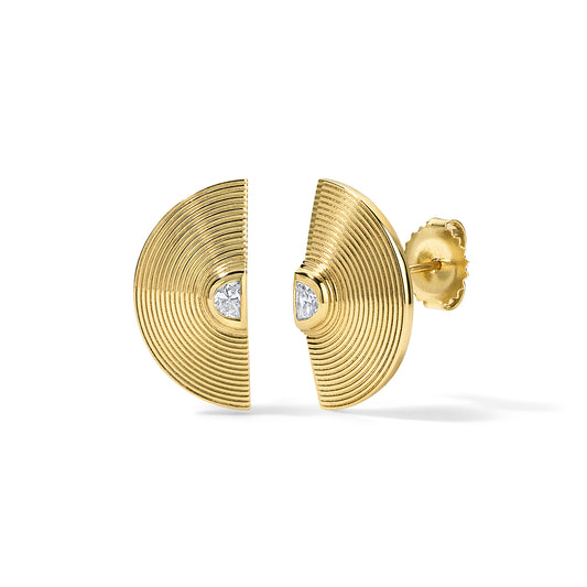 Mini Cymbal Earrings