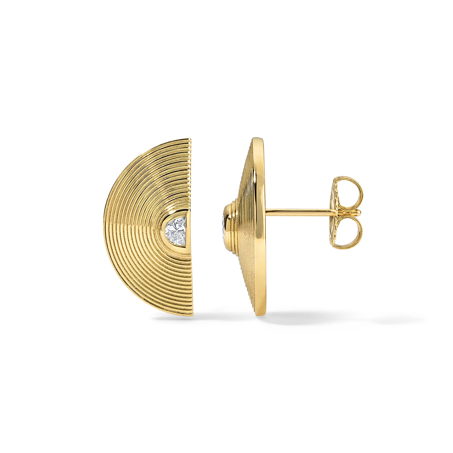 Mini Cymbal Earrings