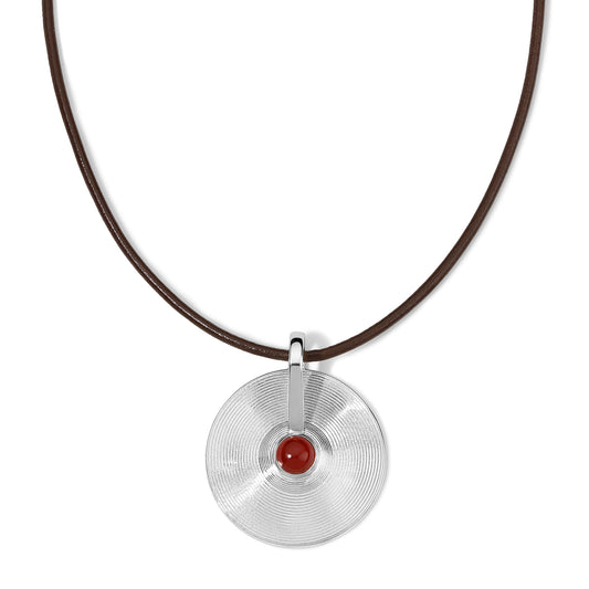 Silver Small Cymbal Pendant