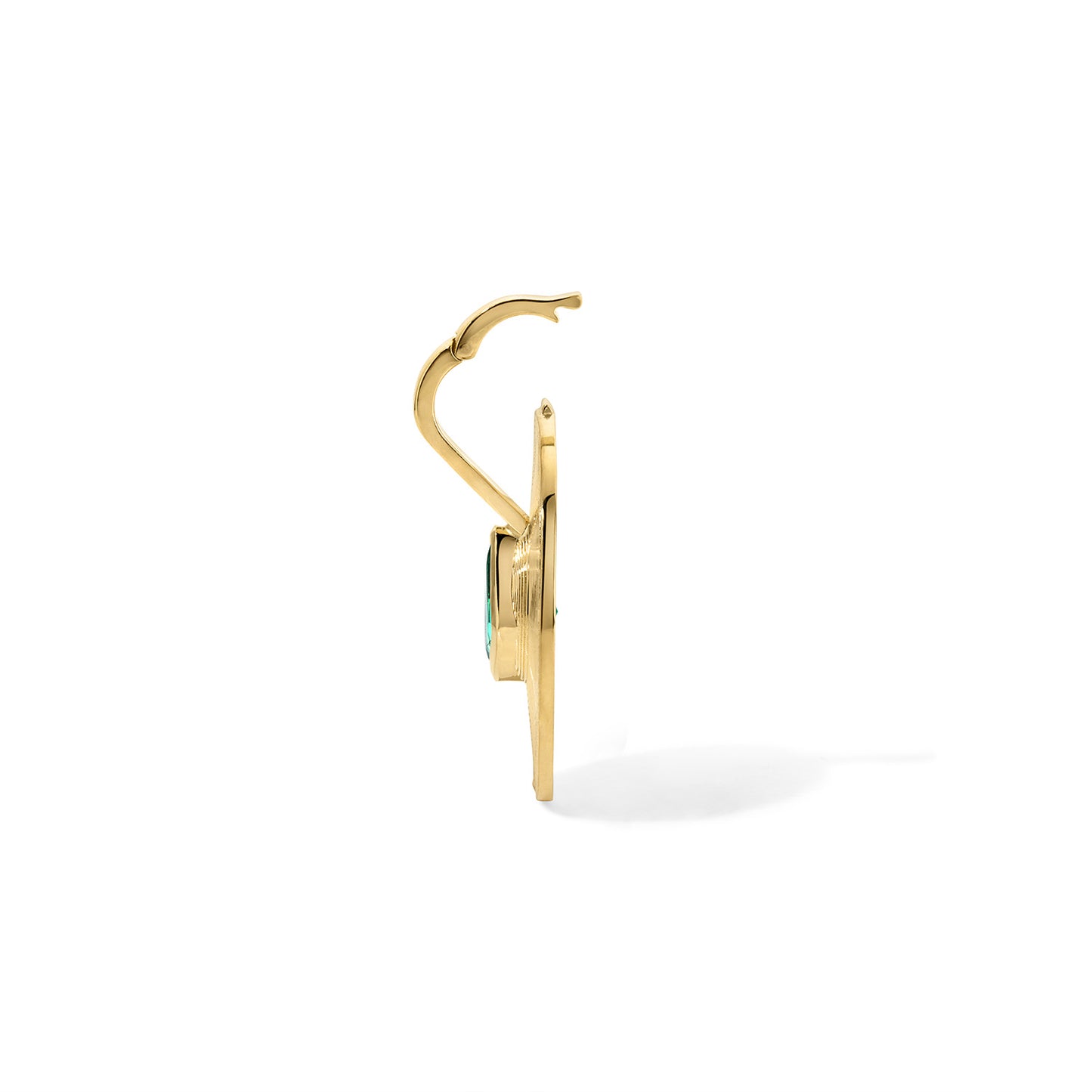 0.95ct Emerald Kite Small Cymbal Pendant