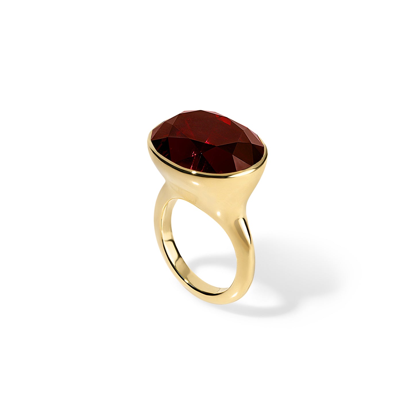 32.55ct Malaya Garnet Úna Ring