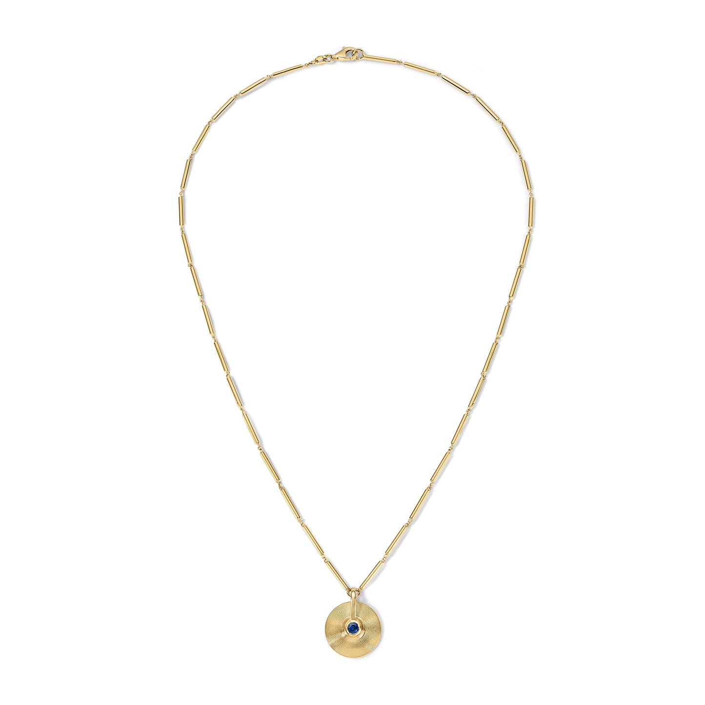 XS Cymbal Pendant - Sapphire