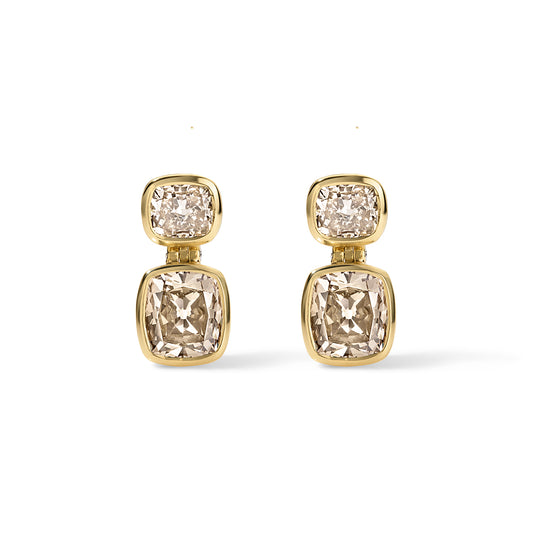 5.68ct Antique Diamond Amelia Earrings