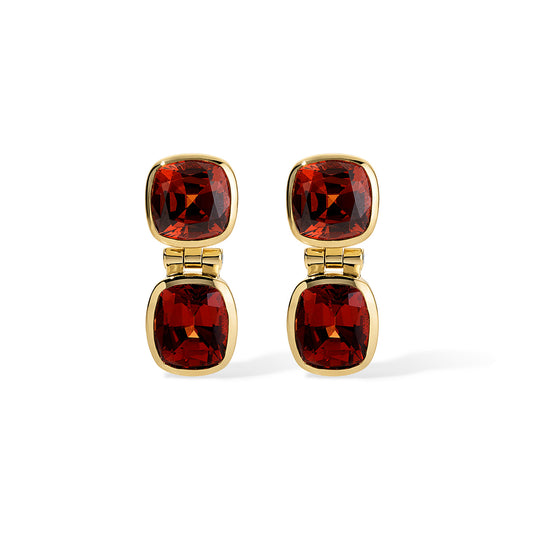 18.58ct Malaya Garnet Amelia Earrings