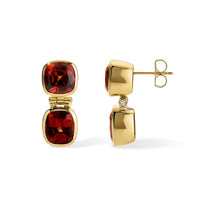 18.58ct Malaya Garnet Amelia Earrings