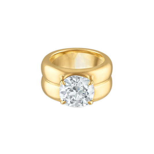 4.33ct Old European Cut Diamond Anna Ring