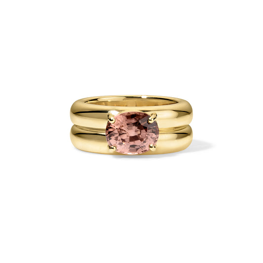 3.78ct Brown Zircon Anna Ring