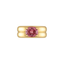 3.48ct Malaya Garnet Oval Anna Ring
