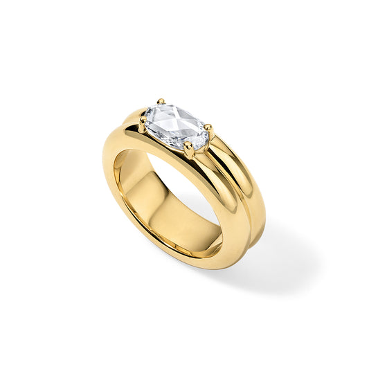 1.05ct Rose Cut Diamond Anna Ring