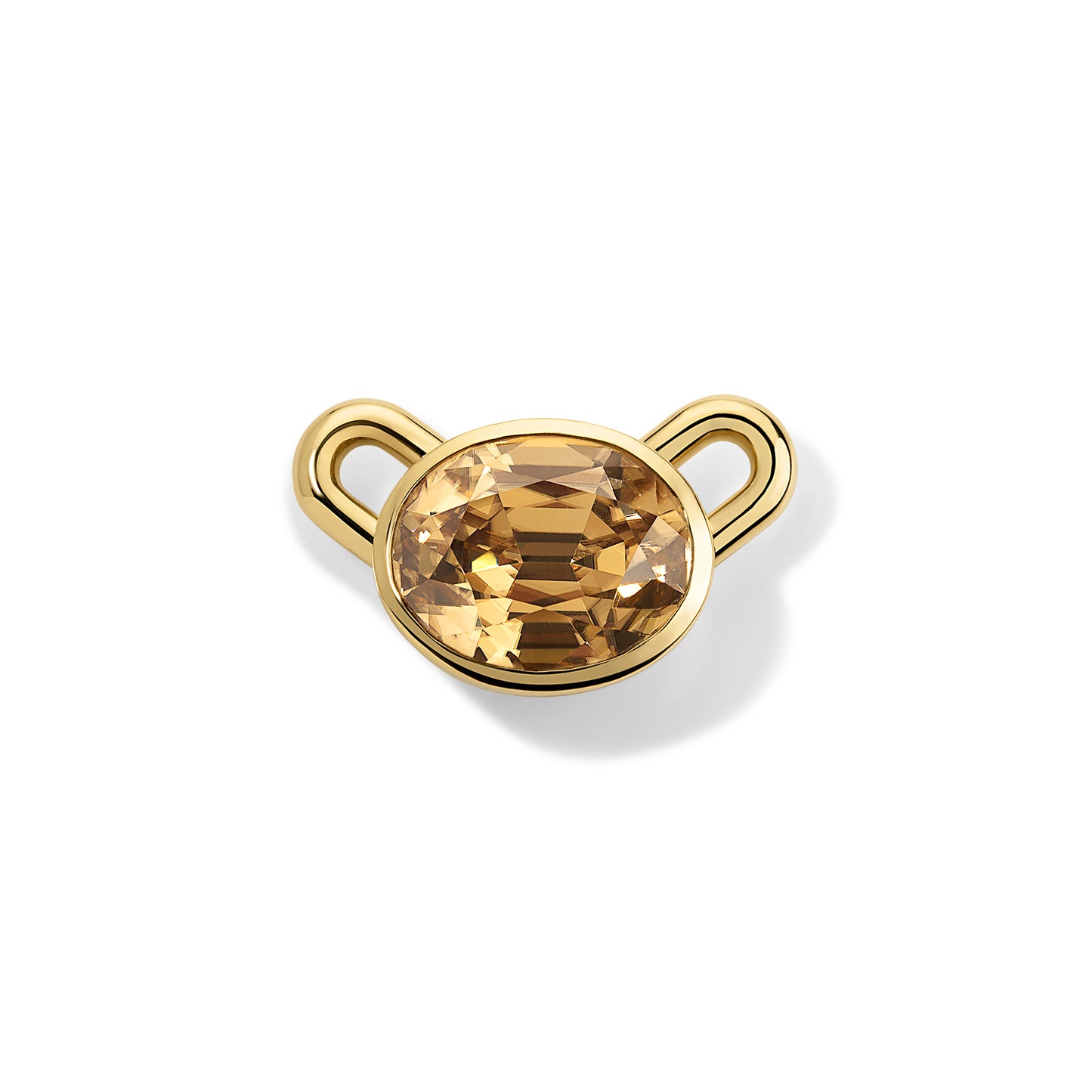 17.90ct Champagne Zircon Atha Center Piece