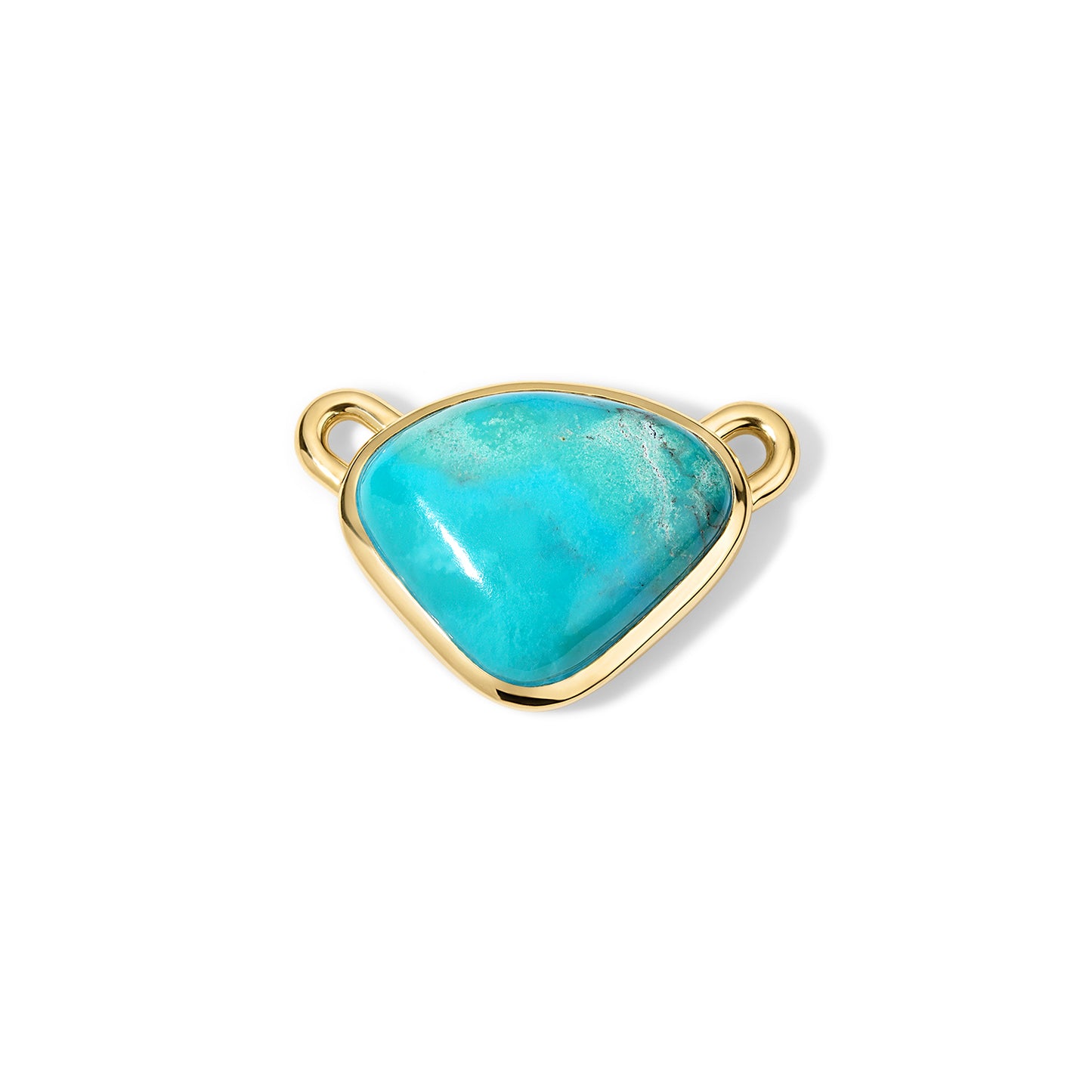 Atha Center Piece 27.25ct Trillion Turquoise