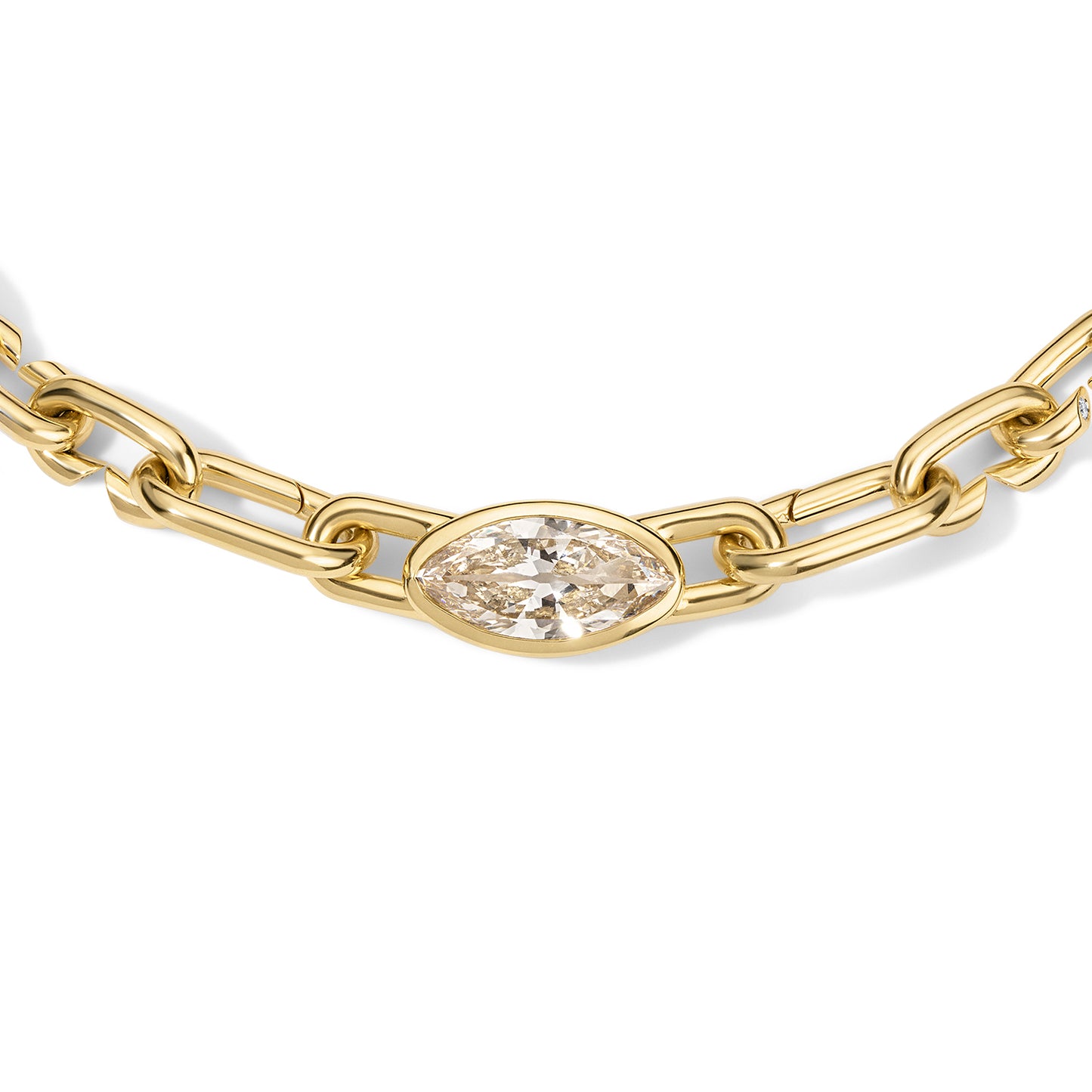 Atha Collar 5.33ct Marquise Diamond