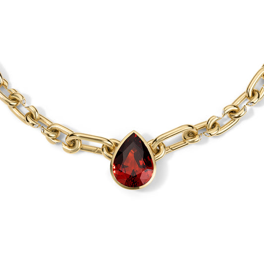 Atha Collar with 17.47ct Spessartine Garnet