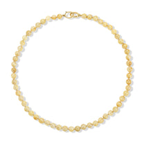 Small Rutilated Quartz Beaded Necklace with Gilda Clasps