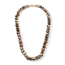 Graduated Candy Opals Beaded Necklace With Gilda Clasps