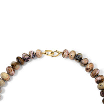 Graduated Candy Opals Beaded Necklace With Gilda Clasps