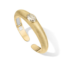 Cymbal Cuff 3.93ct Oval Diamond