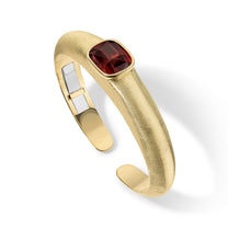 Cymbal Cuff 12.35ct Spessartite Garnet Cushion